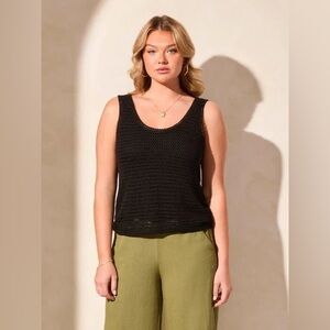 Moon River Sleeveless Knit Tank
